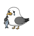オウムとカモメの物語（個別スタンプ：16）