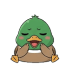 マガモとカラスの物語（個別スタンプ：3）