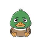 マガモとカラスの物語（個別スタンプ：8）