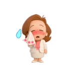 大人休日スタンプ＊あけちゃん15【3D】（個別スタンプ：3）