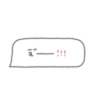省スペース◎吹き出しメッセージ #1（個別スタンプ：36）