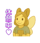 ふんわり敬語♡うさぎ（個別スタンプ：22）
