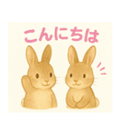 ふんわり敬語♡うさぎ（個別スタンプ：26）