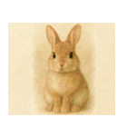 ふんわり敬語♡うさぎ（個別スタンプ：40）