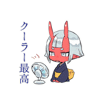 夏★鬼娘の和風スタンプ（個別スタンプ：23）