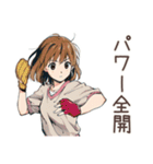 ふつうの女の子★ゴルフ日和（個別スタンプ：10）