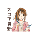 ふつうの女の子★ゴルフ日和（個別スタンプ：15）