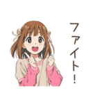 ふつうの女の子★ゴルフ日和（個別スタンプ：22）