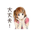 ふつうの女の子★ゴルフ日和（個別スタンプ：25）