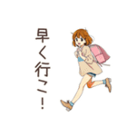 ふつうの女の子★ゴルフ日和（個別スタンプ：27）