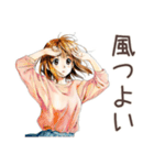 ふつうの女の子★ゴルフ日和（個別スタンプ：31）
