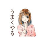 ふつうの女の子★ゴルフ日和（個別スタンプ：32）