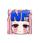 動く！ゲームや日常生活に使えるネコ耳女子（個別スタンプ：2）