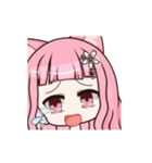 動く！ゲームや日常生活に使えるネコ耳女子（個別スタンプ：15）