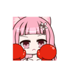 動く！ゲームや日常生活に使えるネコ耳女子（個別スタンプ：16）