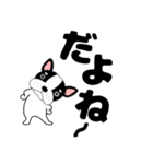 デカ文字フレンチブルドックのブルちゃん47（個別スタンプ：36）