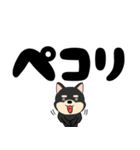 【デカ文字】柴犬のしば吉22（個別スタンプ：11）