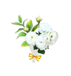 花の写真で花束作り（個別スタンプ：4）