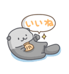 すいすい海のいきもの3(でか文字）（個別スタンプ：10）