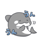 すいすい海のいきもの3(でか文字）（個別スタンプ：25）