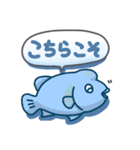すいすい海のいきもの3(でか文字）（個別スタンプ：33）