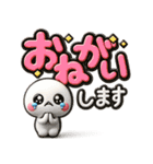 ず～っと使える♡大きいデカ文字のスタンプ（個別スタンプ：12）