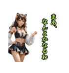 仮装女子_虎党アイドル_励まし編（個別スタンプ：3）