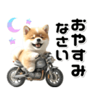 敬語♡バイク好き 豆柴（個別スタンプ：16）