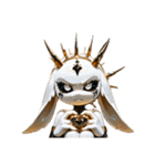 やみかわ魔獣1_ウサギ（個別スタンプ：1）