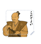 織田 信長 戦国 時代 古典 武士 刀 (文字)（個別スタンプ：1）
