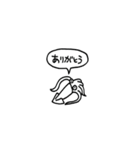 小さいイカ(フキダシ)（個別スタンプ：5）