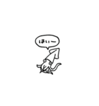 小さいイカ(フキダシ)（個別スタンプ：12）