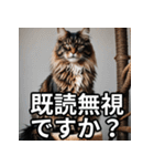 可愛い猫の既読マーク（個別スタンプ：28）