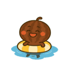 スイカ親子の夏日和（個別スタンプ：11）
