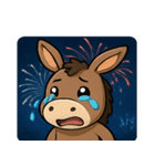 花火とニコニコロバ@SFW（個別スタンプ：2）