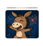 花火とニコニコロバ@SFW（個別スタンプ：5）