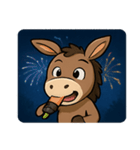 花火とニコニコロバ@SFW（個別スタンプ：9）