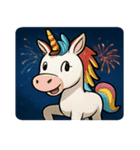 花火とニコニコロバ@SFW（個別スタンプ：14）