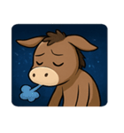 花火とニコニコロバ@SFW（個別スタンプ：15）