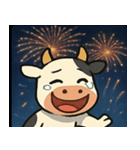 花火とモーモーウシ@SFW（個別スタンプ：3）