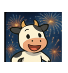 花火とモーモーウシ@SFW（個別スタンプ：4）