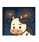 花火とモーモーウシ@SFW（個別スタンプ：7）