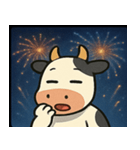 花火とモーモーウシ@SFW（個別スタンプ：10）