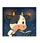 花火とモーモーウシ@SFW（個別スタンプ：12）