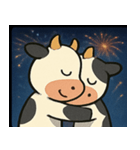 花火とモーモーウシ@SFW（個別スタンプ：16）