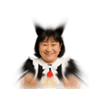かわいいメイドおばさん（個別スタンプ：16）