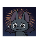 花火とパタパタコウモリ@SFW（個別スタンプ：2）