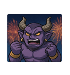 花火とドーンと魔神@SFW（個別スタンプ：2）