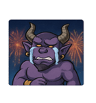 花火とドーンと魔神@SFW（個別スタンプ：3）