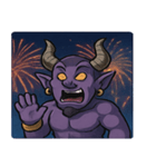 花火とドーンと魔神@SFW（個別スタンプ：4）